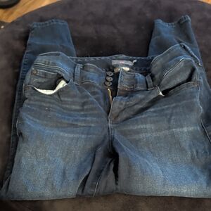 Torrid High Rise Dark Indigo Jeans